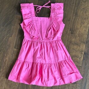 Deluc Women’s Pink Ruffle Dress